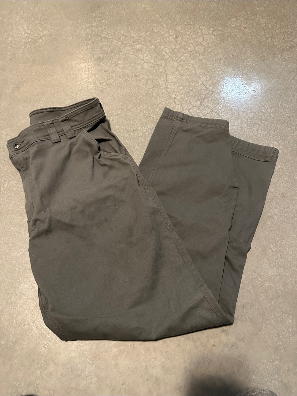 Men's Casual Straight-Leg Pants - Gray